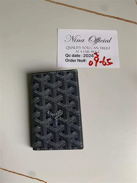 Goyard wallet from Nina : r/FashionReps 